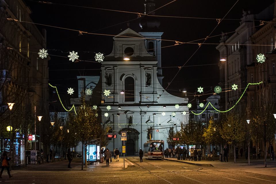 Noční Brno – sv. Tomáš