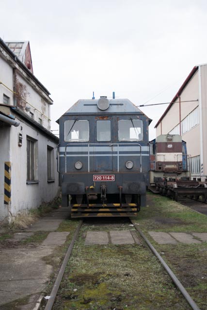 Opuštěné vlakové nádraží Brno – vlaky