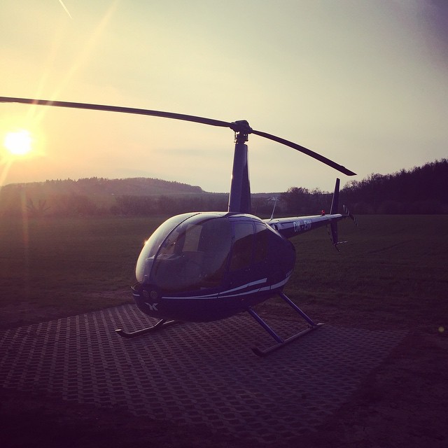 Helicopter tour Brno